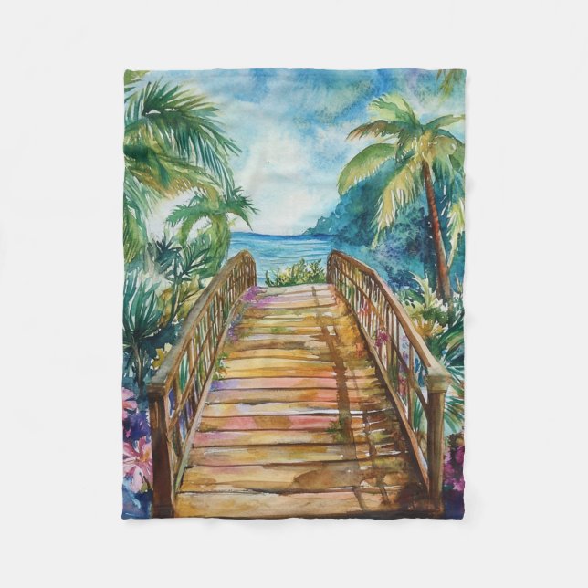 Couverture Polaire Pont Tropical (Devant)