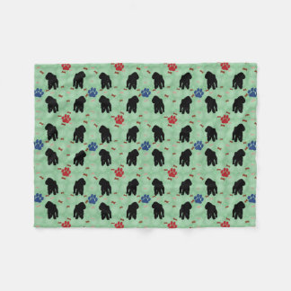 Couverture Polaire Poodle d'ombre