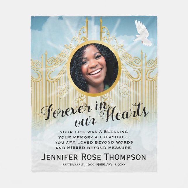 Couverture Polaire Portes du Ciel - Hommage commémoratif (Devant)