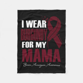 Couverture Polaire Portez La Bourgogne Pour Ma Mama Cerveau Aneurie S