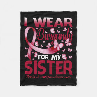 Couverture Polaire Portez La Bourgogne Pour Ma Soeur Aneurysme Cervea