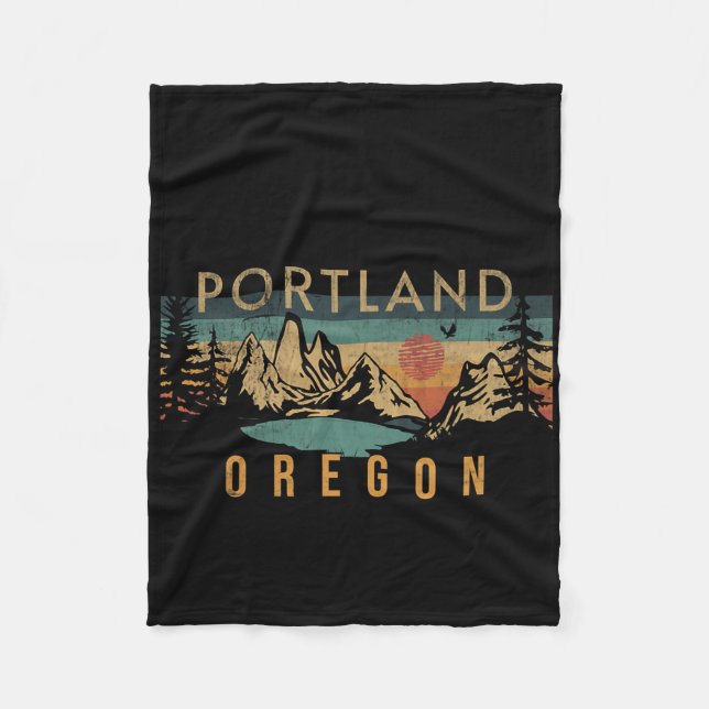 Couverture Polaire Portland Oregon (Devant)