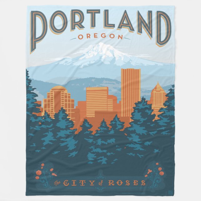 Couverture Polaire Portland, OU (Devant)