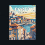 Couverture Polaire Porto Portugal Travel Art Vintage<br><div class="desc">Conception de déplacement vectoriel Porto rétro. Porto est une ville côtière du nord-ouest du Portugal connue pour ses ponts imposants et sa production de vin de port.</div>