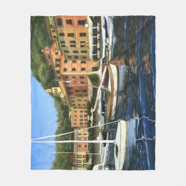 Couverture Polaire Portofino, Italie (Devant)