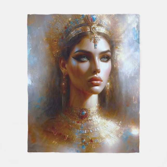 Couverture Polaire Portrait de Cléopâtre (Devant)