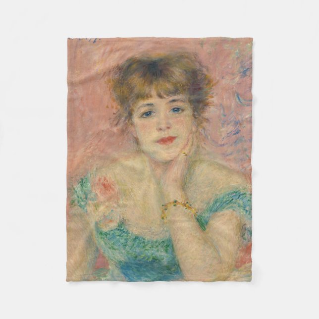Couverture Polaire Portrait de l'actrice Jeanne Samary, Auguste Renoi (Devant)