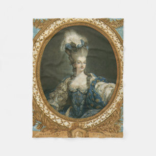 Couverture Polaire Portrait de Marie-Antoinette