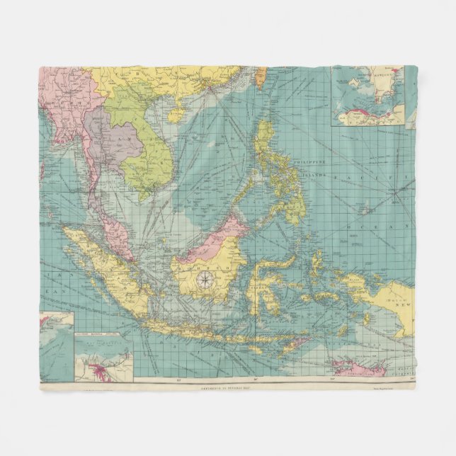 Couverture Polaire Ports d'Indien est (Devant (Horizontal))