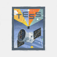 Poster du télescope spatial Tess.