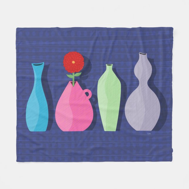 Couverture Polaire Poterie Fleece Blanket (Devant (Horizontal))