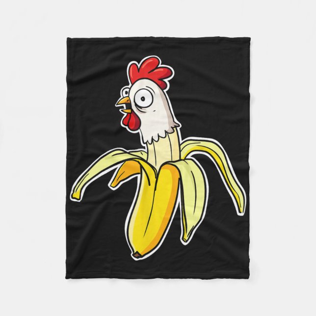 Couverture Polaire Poulet Nana  (Devant)