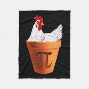 Couverture Polaire Poulet Pot Pi Jour Cadeau Hommes Femmes Enfants Ma