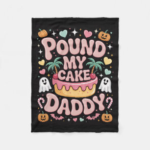 Couverture Polaire Pound My Cake Daddy - Cuisine Éffrayante Halloween