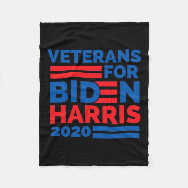 Couverture Polaire Pour Biden Harris 2020 (Devant)