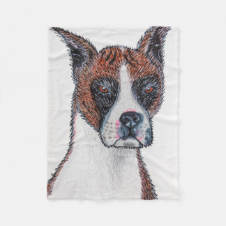 Couverture polaire pour chien Boxer