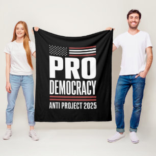 Couverture Polaire Pour la démocratie anti-projet 2025 Trump 2025