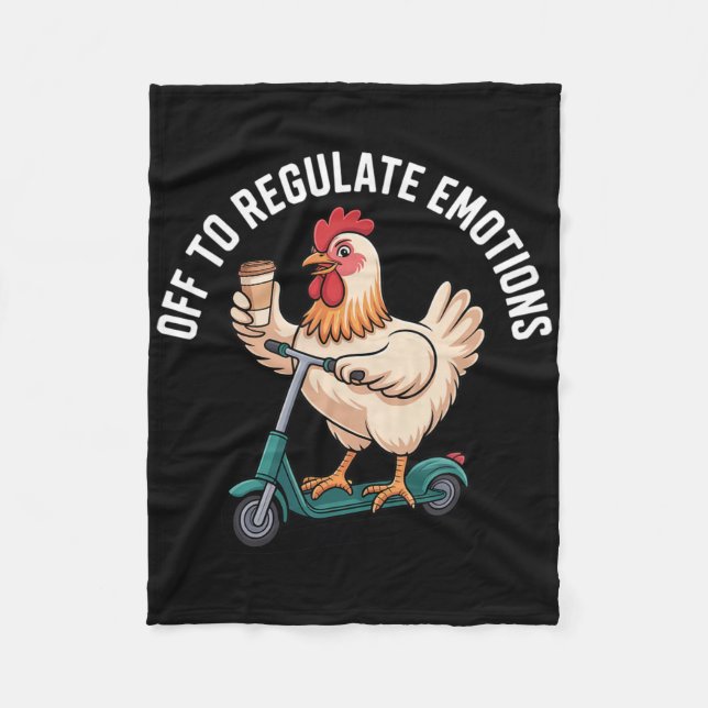 Couverture Polaire Pour réguler les émotions - Santé mentale du poule (Devant)