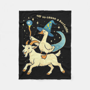 Couverture Polaire Pour semer la pagaille Drôle Chaos Bizarre Anima