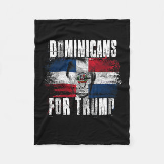 Couverture Polaire Pour Trump American Dominican Republic Patriotic