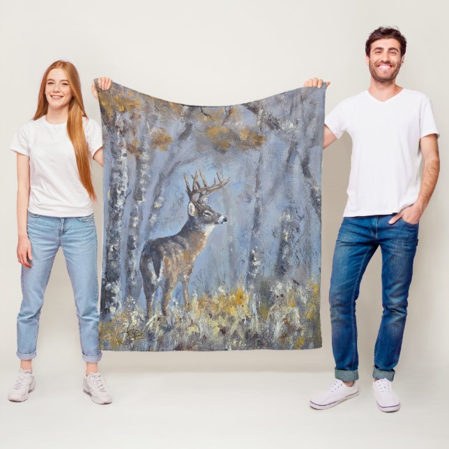 Couverture Polaire Prairie Buck (En situation)