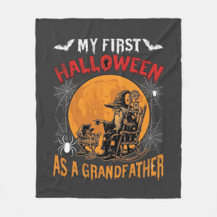 Couverture Polaire Premier Halloween en tant que grand-père sorcier c