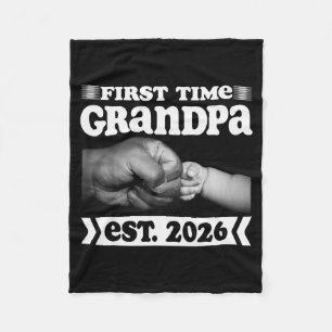 Couverture Polaire Première fois grand-père Nouveau papa en 2026 T-sh
