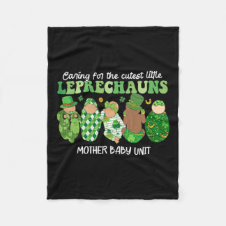 Couverture Polaire Prendre Soin De Lèprechauns Cutest Mère Par