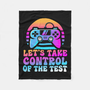 Couverture Polaire Prenez Le Contrôle Du Test - Amateurs De Jeu Jour