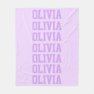 Couverture Polaire Préppy Blanket Violet