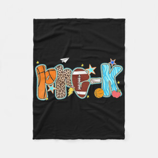 Couverture Polaire Preschool Pre-k Boy Baseball Basketball Football S