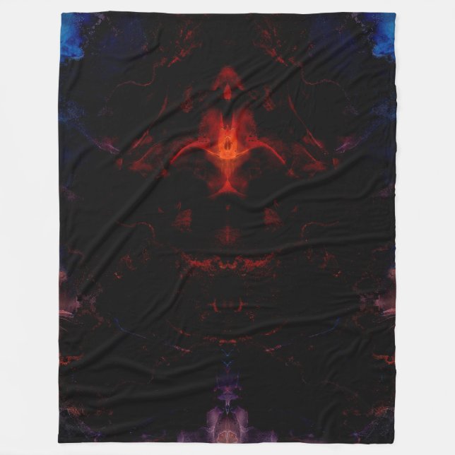 Couverture Polaire Présence Sombre (Devant)