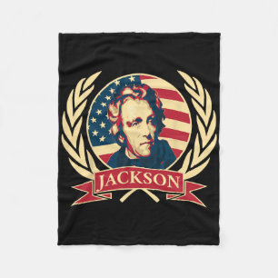 Couverture Polaire Président Andrew Jackson conservateur américain