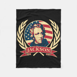 Couverture Polaire Président Andrew Jackson conservateur américain