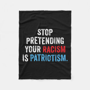 Couverture Polaire Prétendre votre racisme est le patriotisme anti-Tr