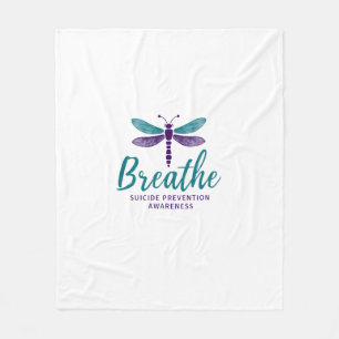 Couverture Polaire Prévention du suicide santé mentale Breathe Dragon