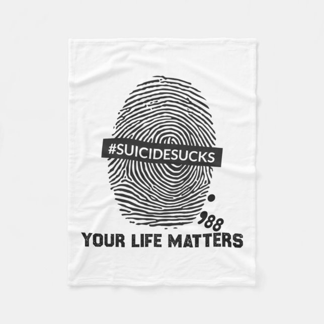 Couverture Polaire Prévention du suicide vos problèmes de vie Suicide (Devant)
