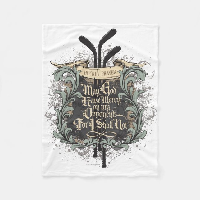 Couverture Polaire Prière de hockey (Devant)