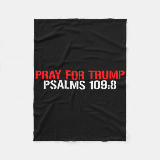Couverture Polaire Priez Pour Les Psaumes Trump 1098