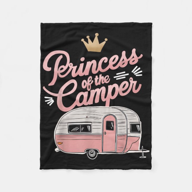 Couverture Polaire Princesse De Camionnette De Camping Caravane Rv Un (Devant)