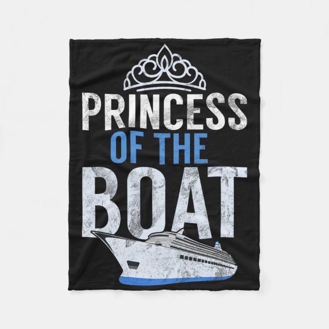 Couverture Polaire Princesse Du Bateau (Devant)