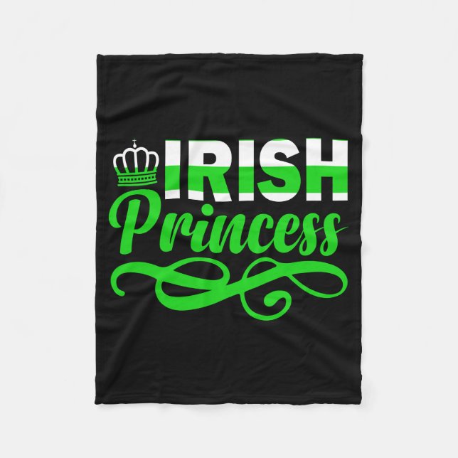 Couverture Polaire Princesse irlandaise (Devant)