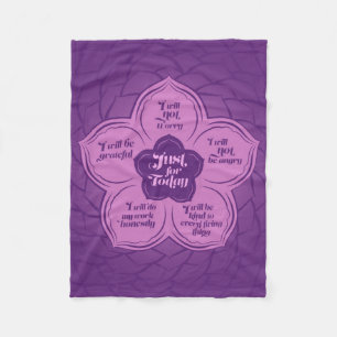 Couverture Polaire Principes de Reiki - préceptes de Reiki dans Lotu