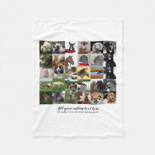 Couverture Polaire Prix les plus bas ! 35 x Collage de photos et text