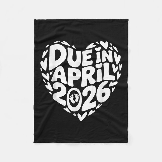 Couverture Polaire Prochainement Avril 2026 Dû Dans Nouveau Bébé Mama (Devant)