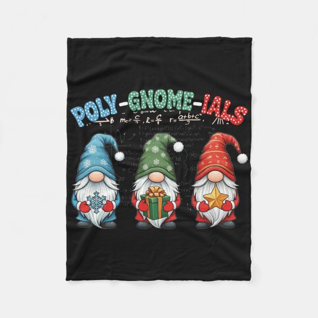 Couverture Polaire Prof de algèbre poly-gnome-ials Calcul Drôle Tapis (Devant)