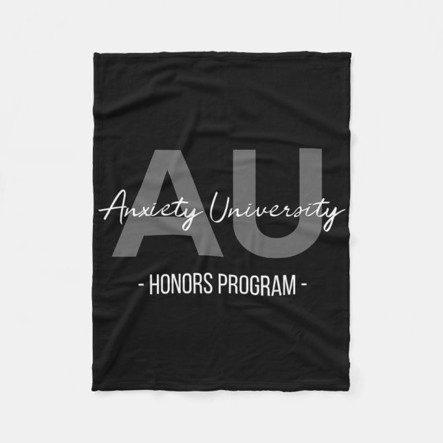 Couverture Polaire Programme d'honneurs d'anxiété universitaire  (Devant)