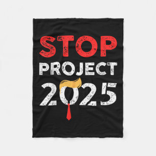 Couverture Polaire Projet 2025 Projet de Trump Anti Trump Cadeau drôl
