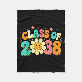 Couverture Polaire Promo 2038 École maternelle Montre Croître Rétro G