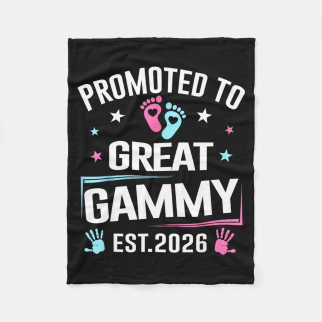 Couverture Polaire Promoted To Great Gammy Est 2026 Pregnancy Announc (Devant)